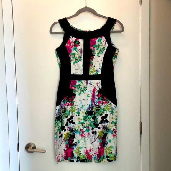 Floral work dress - Picture 1 of 2